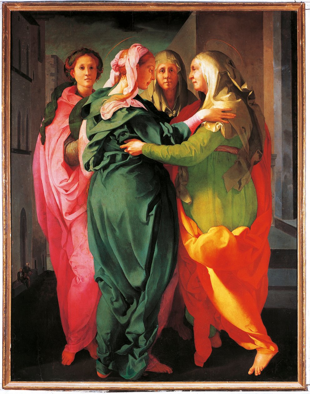La Visitation - Jacopo Pontormo