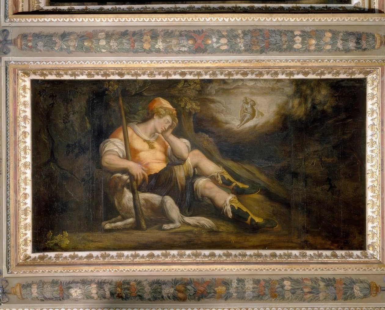 Diane et Endymion - Jacopo Zucchi