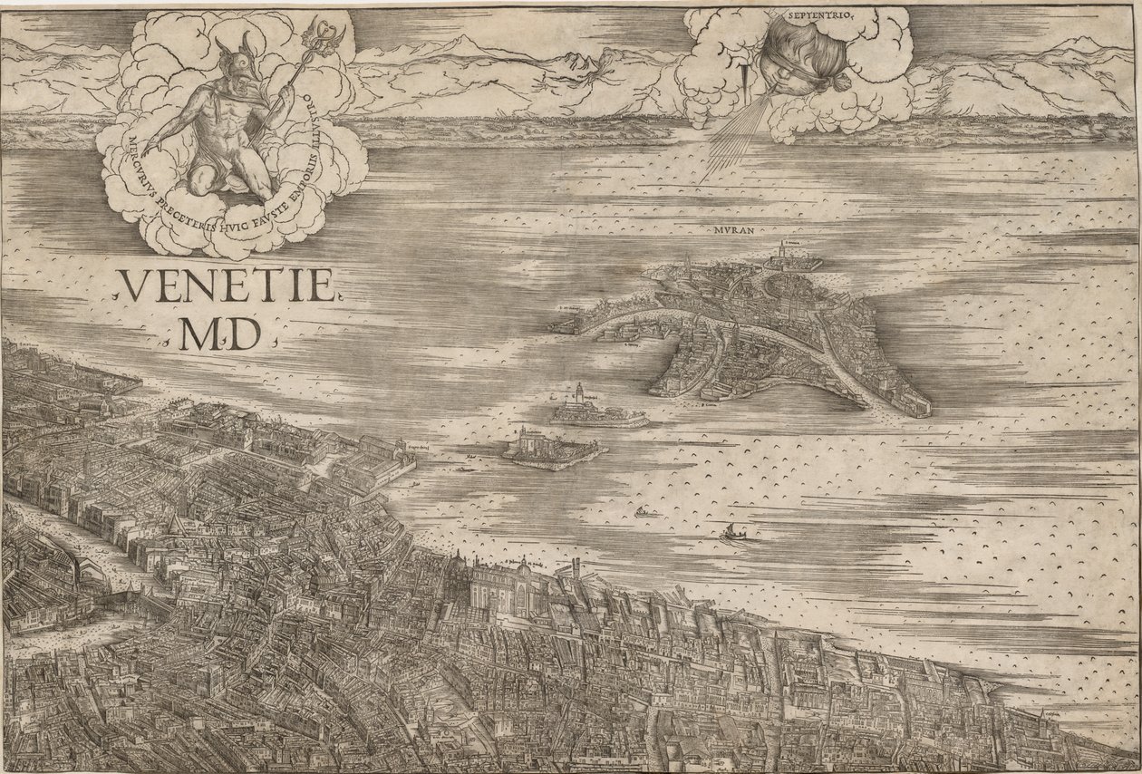 Vue de Venise - Jacopo de