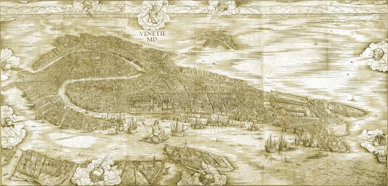 Vue de Venise - Jacopo de