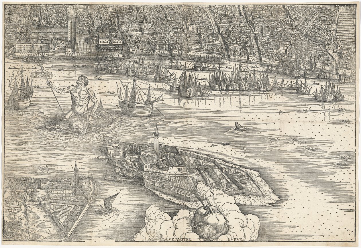 Vue de Venise [bloc central inférieur] - Jacopo de