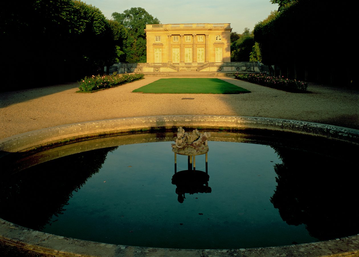 Vue de la façade du jardin, 1762-68 - Jacques Ange Gabriel