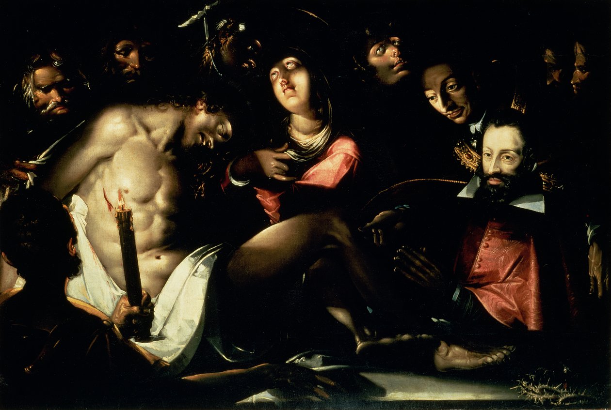 La Lamentation du Christ, c.1616 - Jacques Bellange