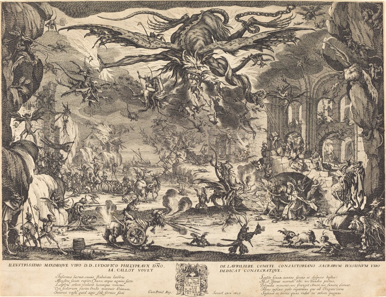 La Tentation de Saint Antoine [2e version] - Jacques Callot