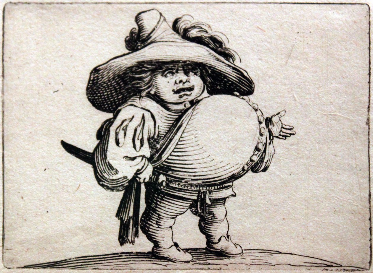 Figures variées de bossus - Jacques Callot