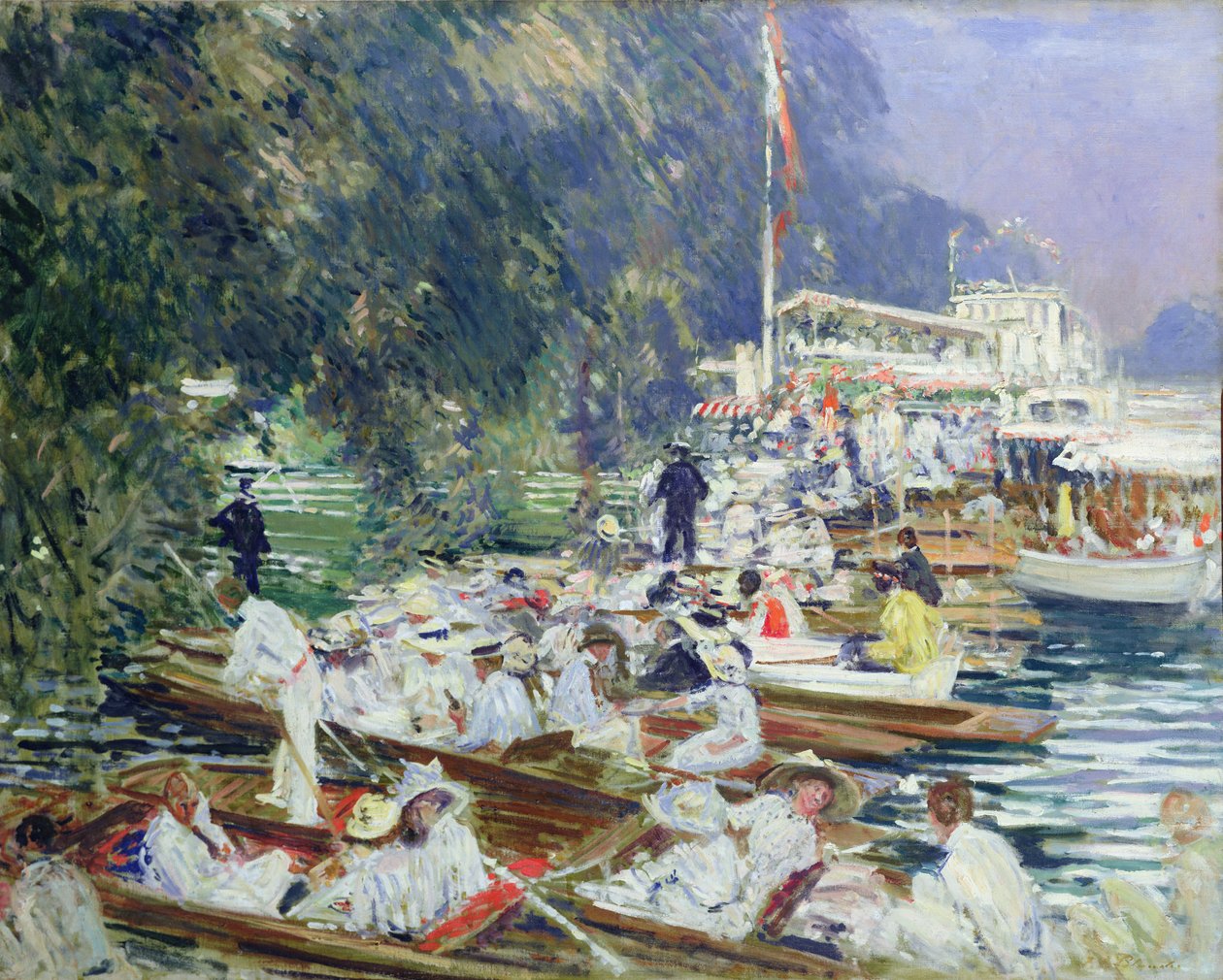 La Régate - Jacques Emile Blanche
