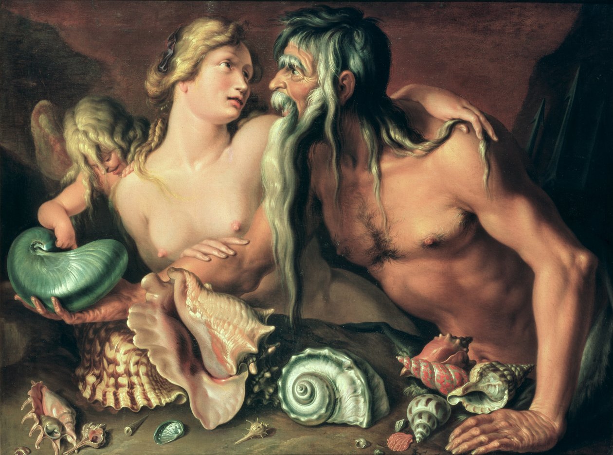 Neptune et Amphitrite - Jacques II de Gheyn