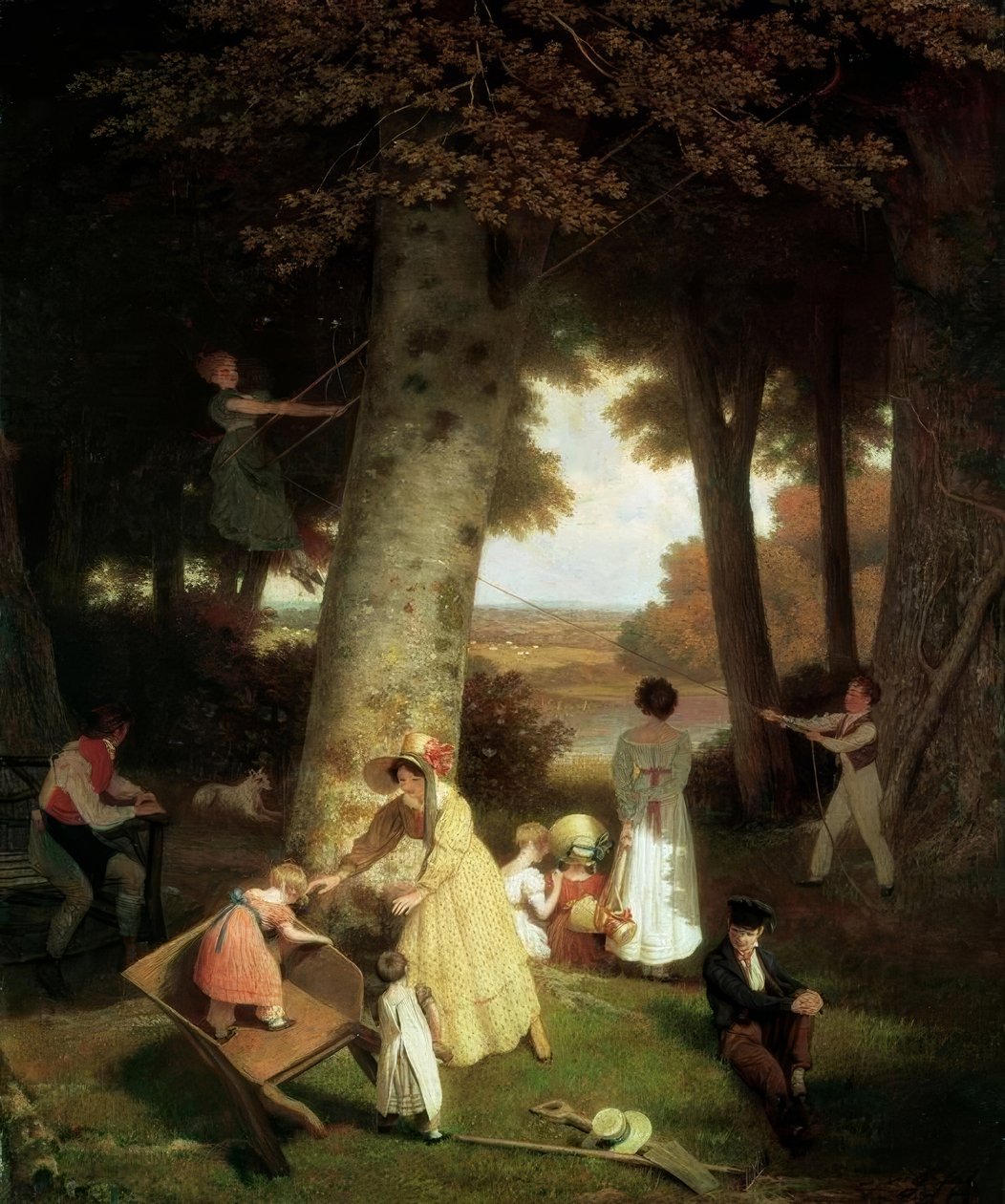 La Place de Jeux - Jacques Laurent Agasse