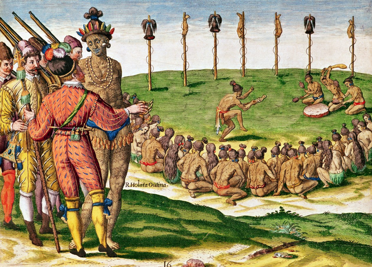 Cérémonie de victoire indienne, de 