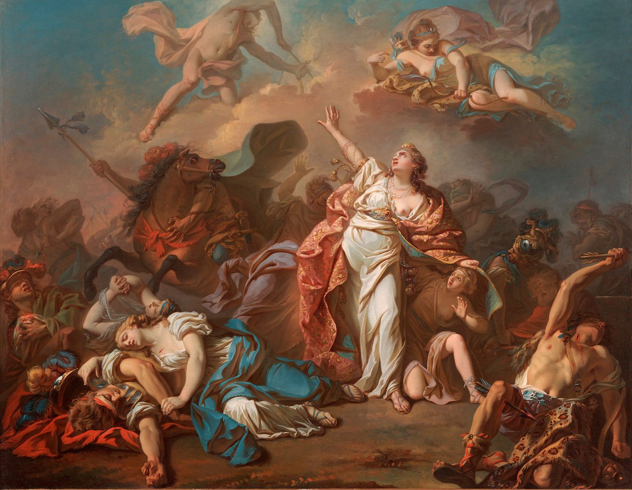 Les enfants de Niobé - Jacques Louis David