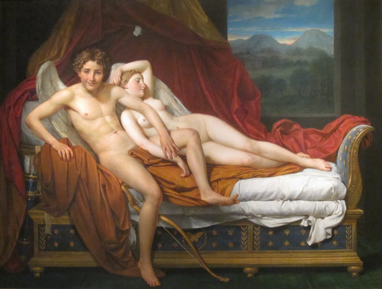 Cupidon et Psyché - Jacques Louis David