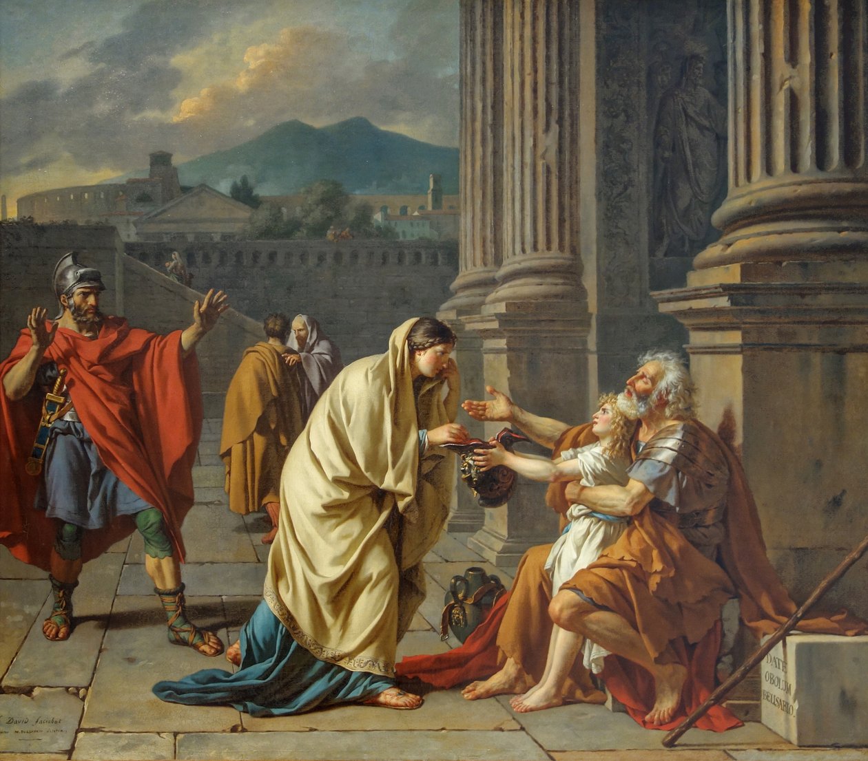 Bélisaire reconnu - Jacques Louis David