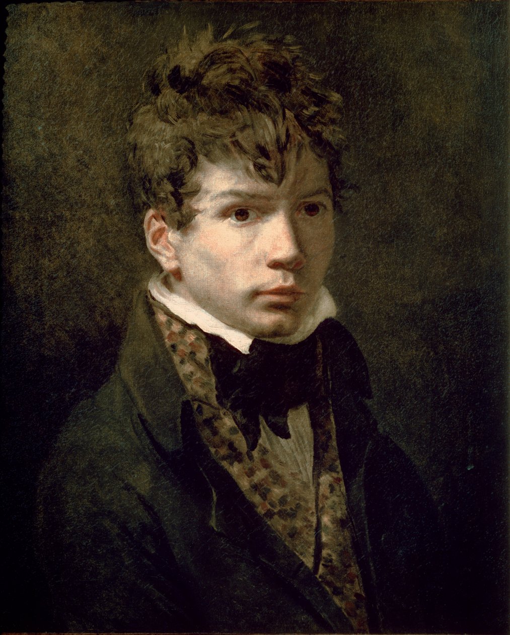 Portrait du jeune Ingres (1780-1867) années 1790 - Jacques Louis David