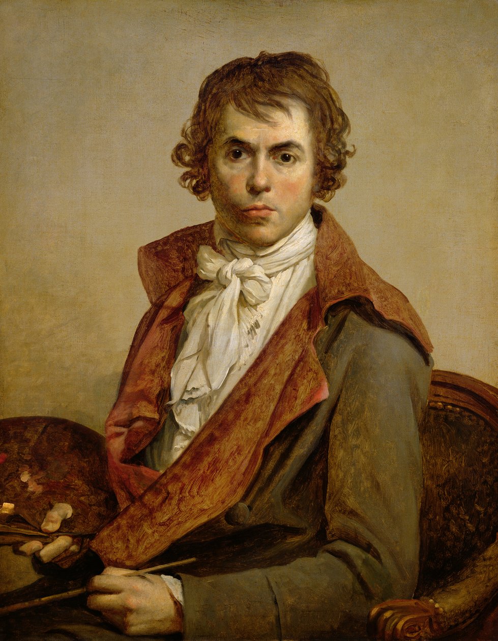 Autoportrait, 1794 - Jacques Louis David