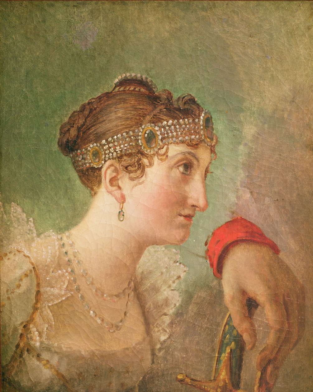 La Duchesse de Rochefoucauld et la main d