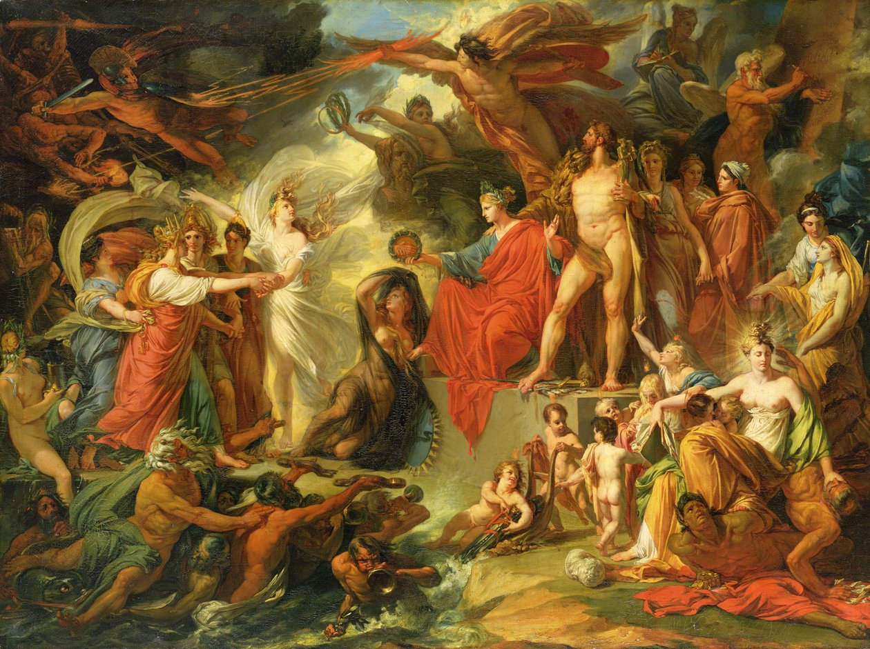 Le Triomphe de la Civilisation, vers 1794-98 - Jacques Reattu