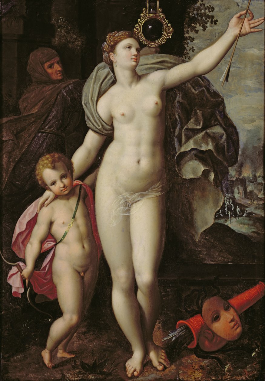 Vénus et Cupidon - Jacques de Backer