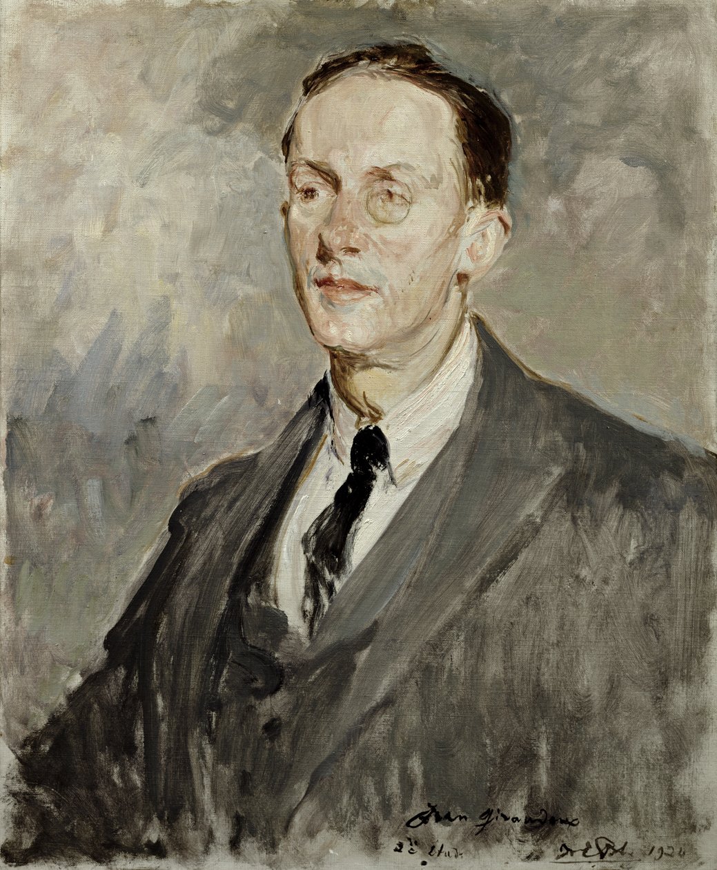 Portrait de Jean Giraudoux (1882-1944) 1924 - Jacques Emile Blanche