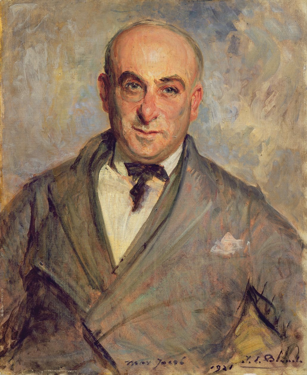 Portrait de Max Jacob (1876-1944) 1921 - Jacques Emile Blanche