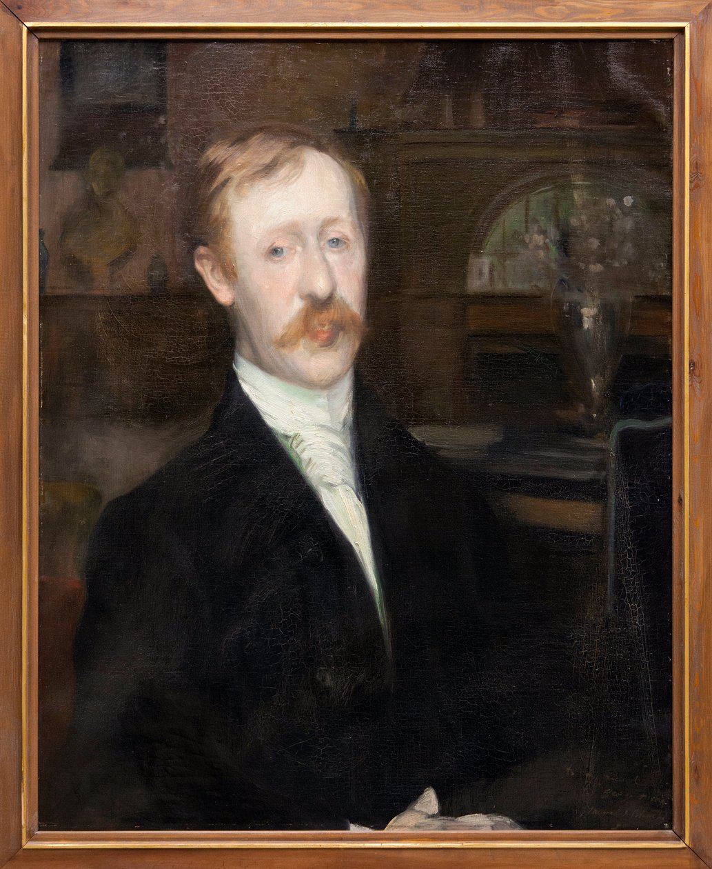 Portrait de Georges Moore - Jacques Emile Blanche