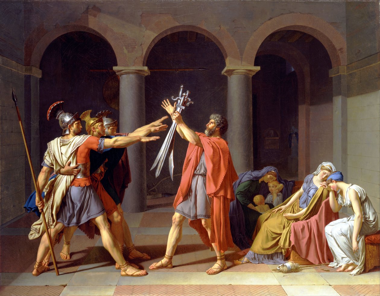 Le Serment des Horaces - Jacques Louis David