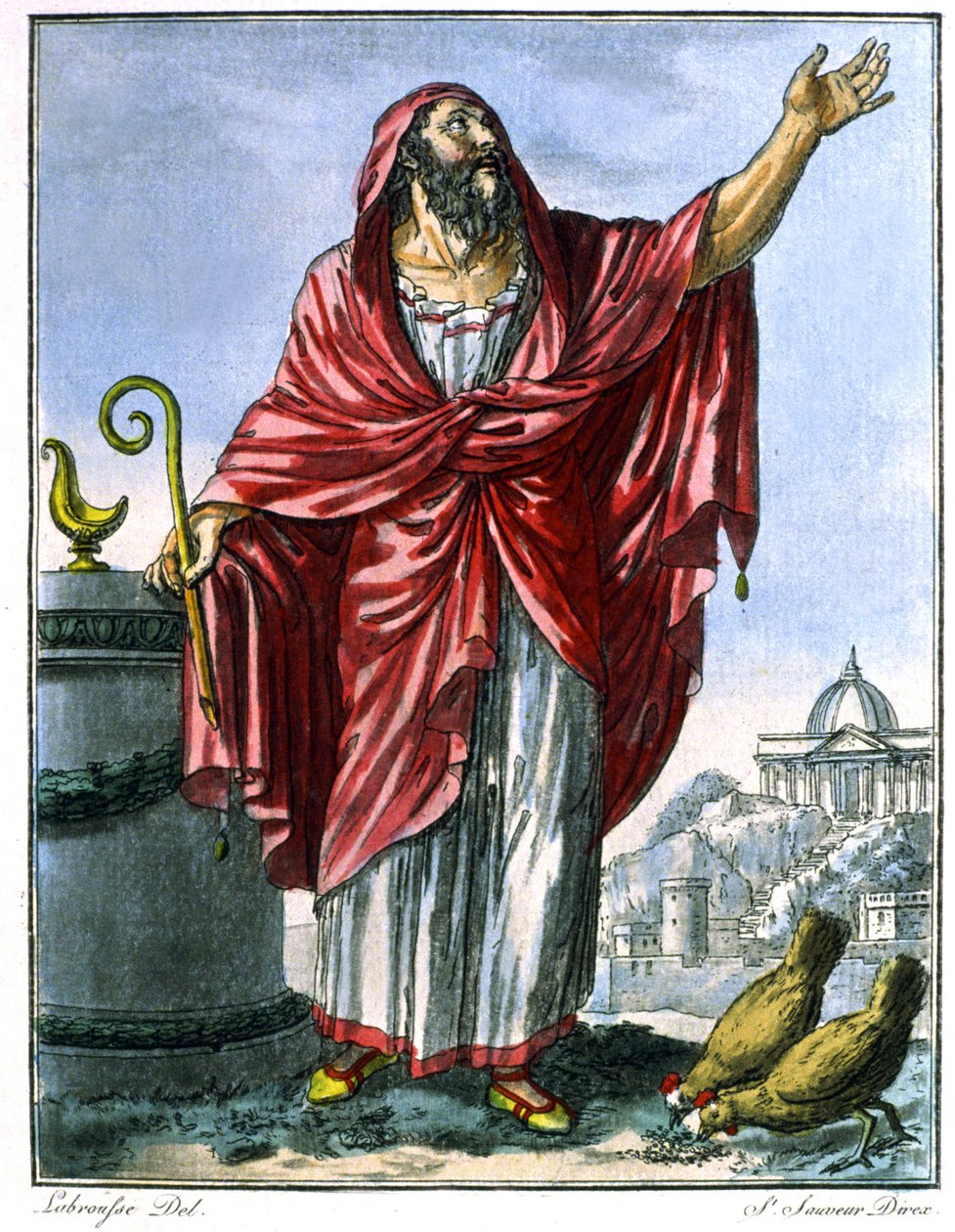 Augure romain - Jacques (after) Grasset de Saint Sauveur