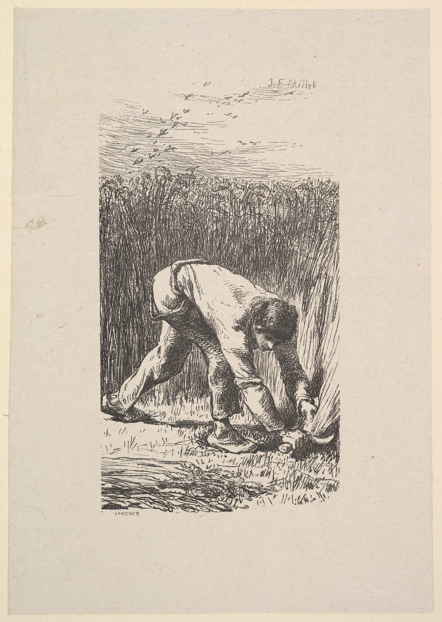Le Moissonneur - Jacques Adrien Lavieille