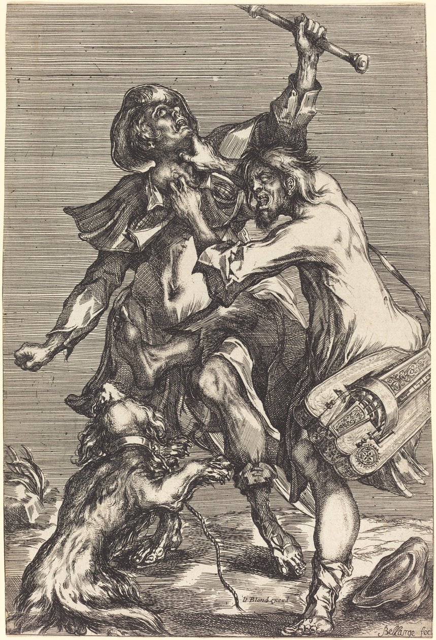 Mendiants combattants - Jacques Bellange