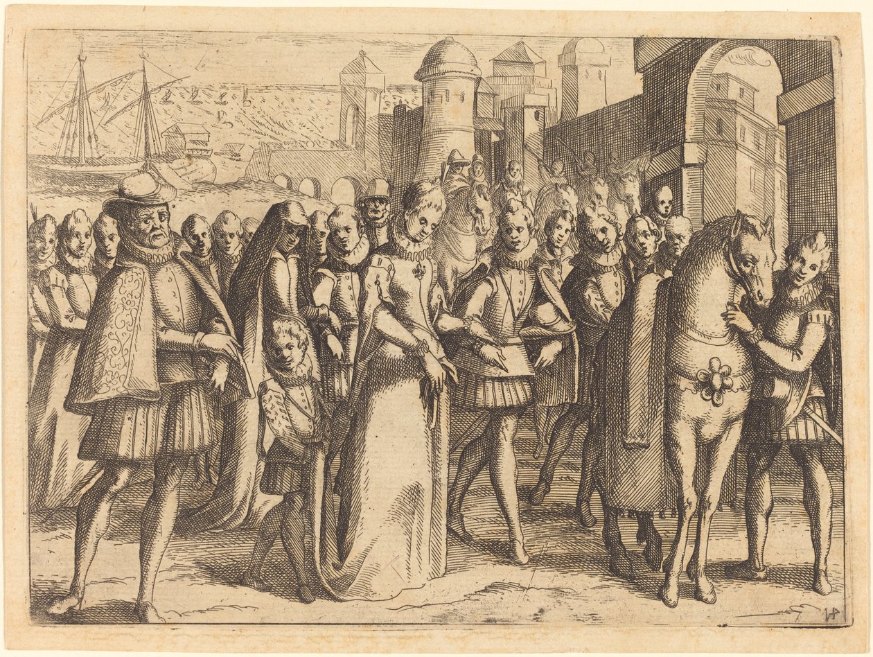 Arrivée à Valence - Jacques Callot