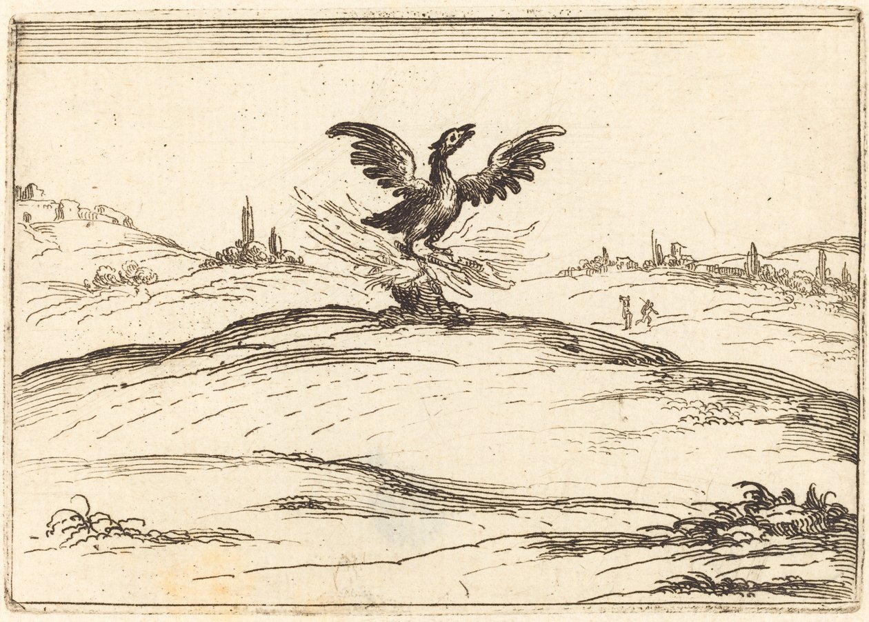 Phénix en flammes - Jacques Callot