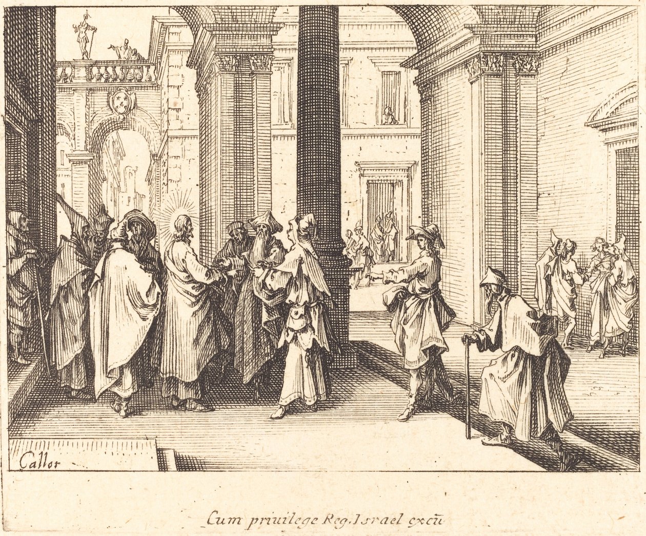 La pièce de César - Jacques Callot
