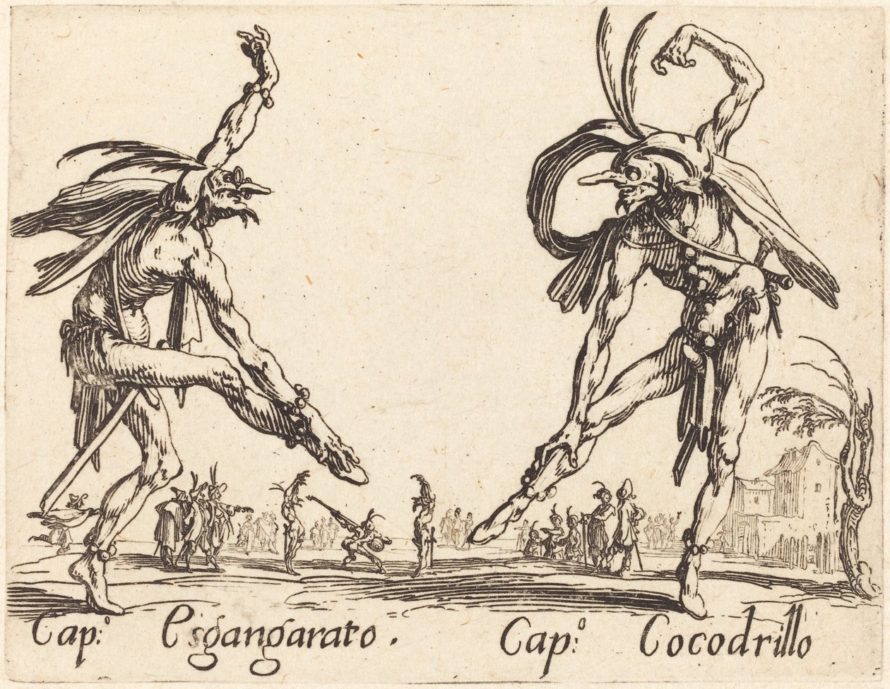 Cap. Esgangarato et Cap. Cocodrillo - Jacques Callot