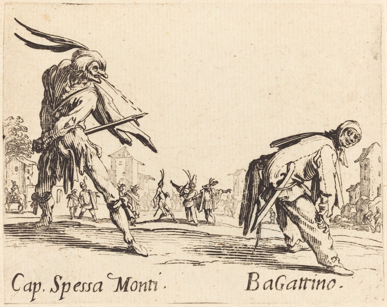 Cap. Spessa Monti et Bagattino - Jacques Callot