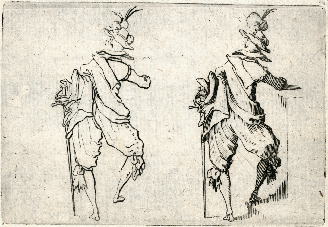 Caprices de différents personnages - Jacques Callot