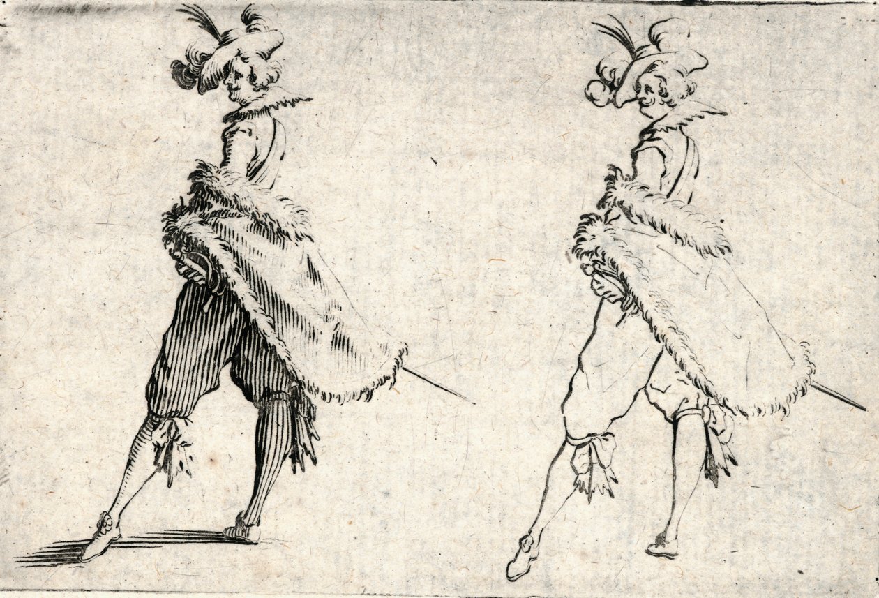 Caprices de différents personnages - Jacques Callot