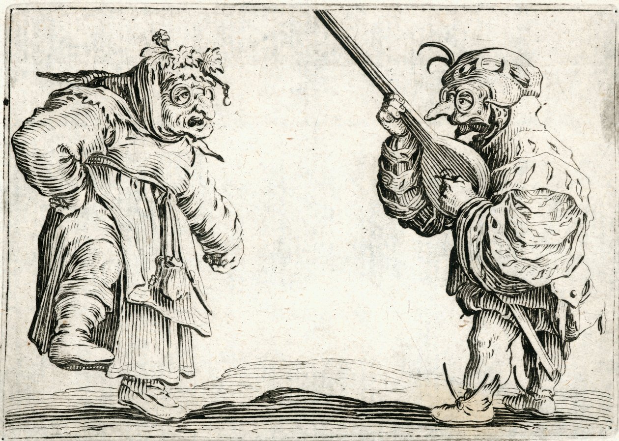 Caprices de différents personnages - Jacques Callot