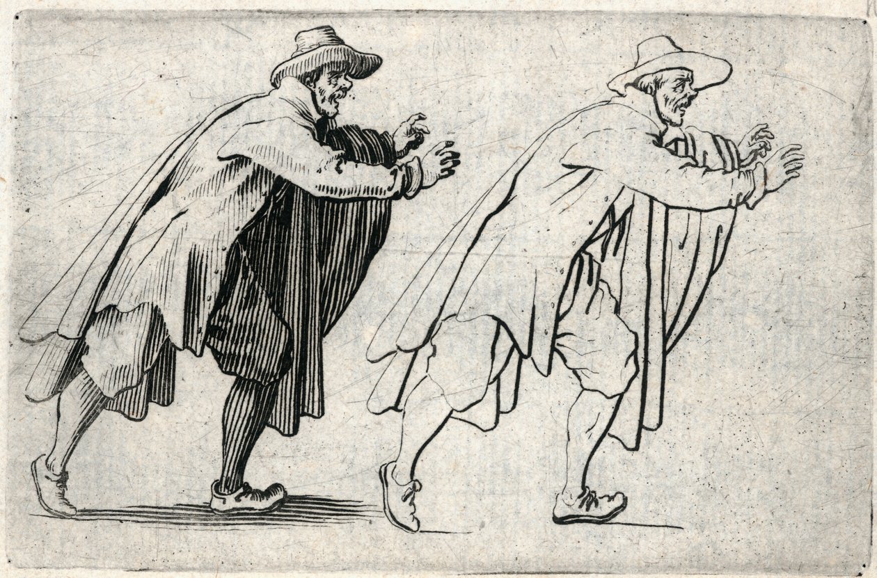 Caprices de différents personnages - Jacques Callot