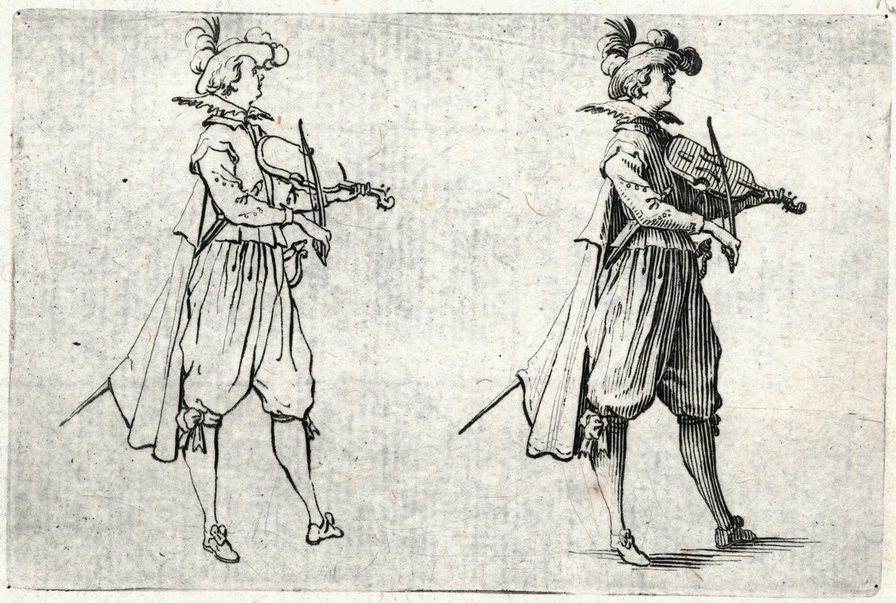 Caprices de différents personnages - Jacques Callot