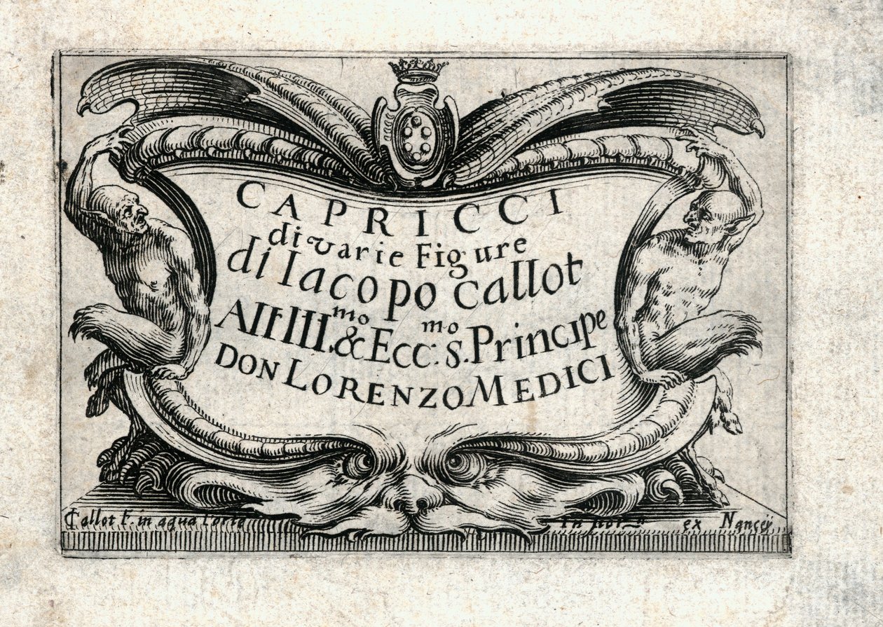 Caprices de différents personnages - Jacques Callot