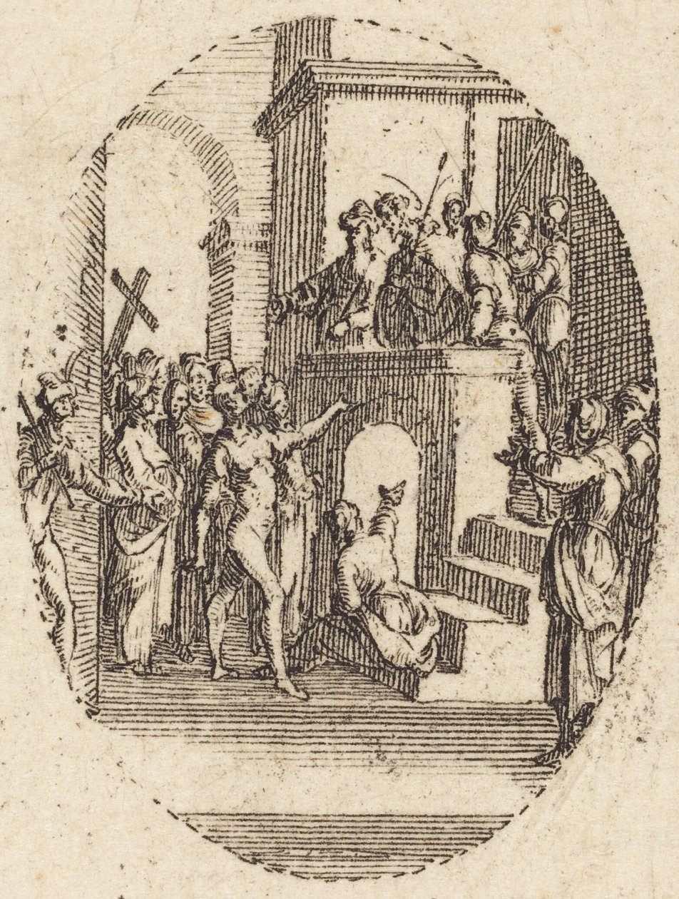 Christ devant Pilate - Jacques Callot