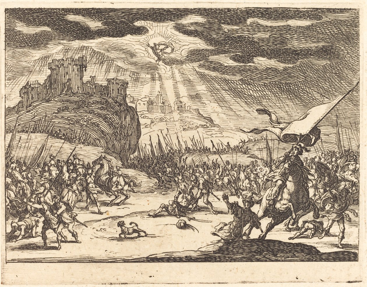 La conversion de Paul - Jacques Callot