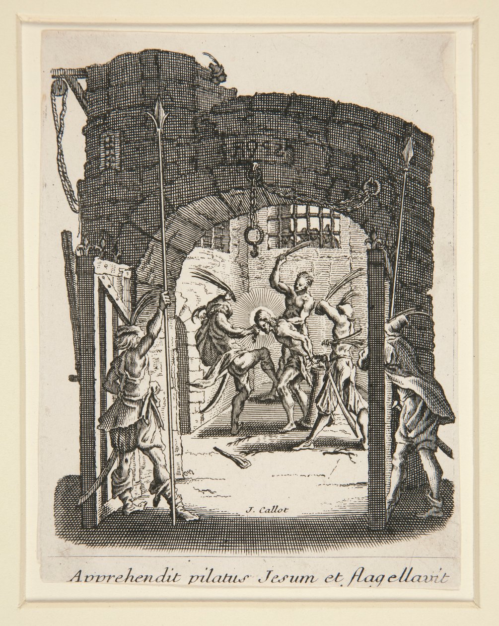 Copie après Le Couronnement d - Jacques Callot