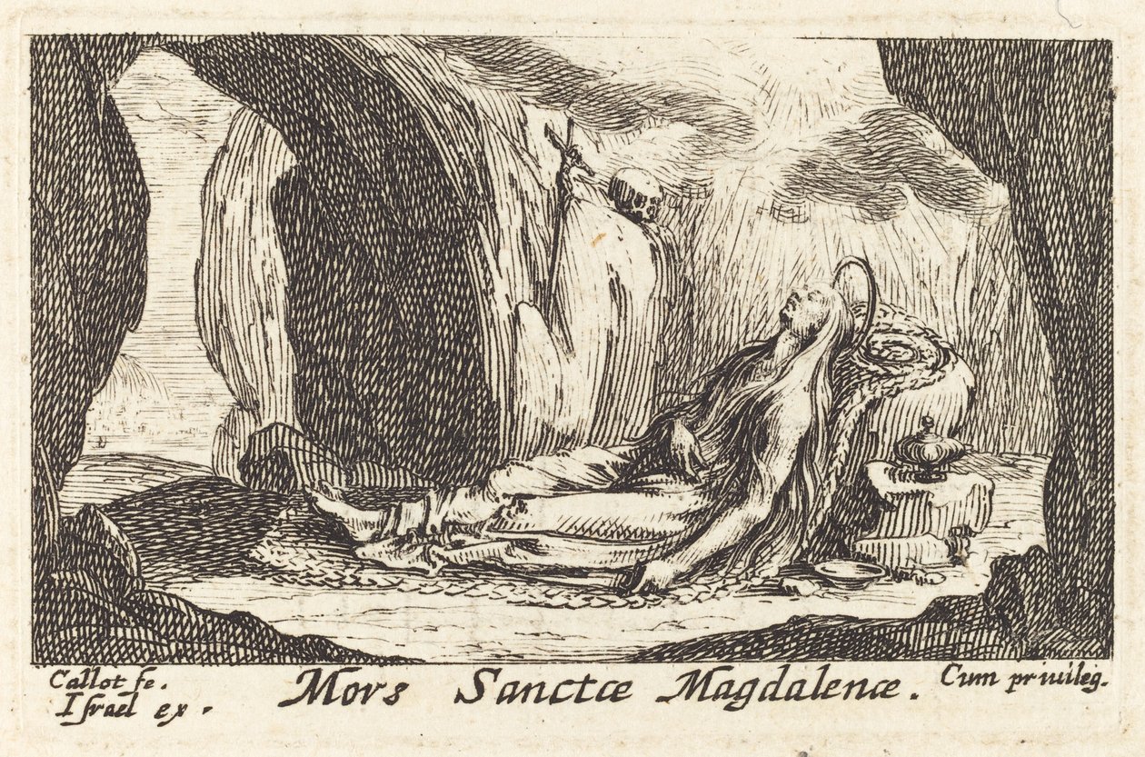 La mort de la Madeleine - Jacques Callot