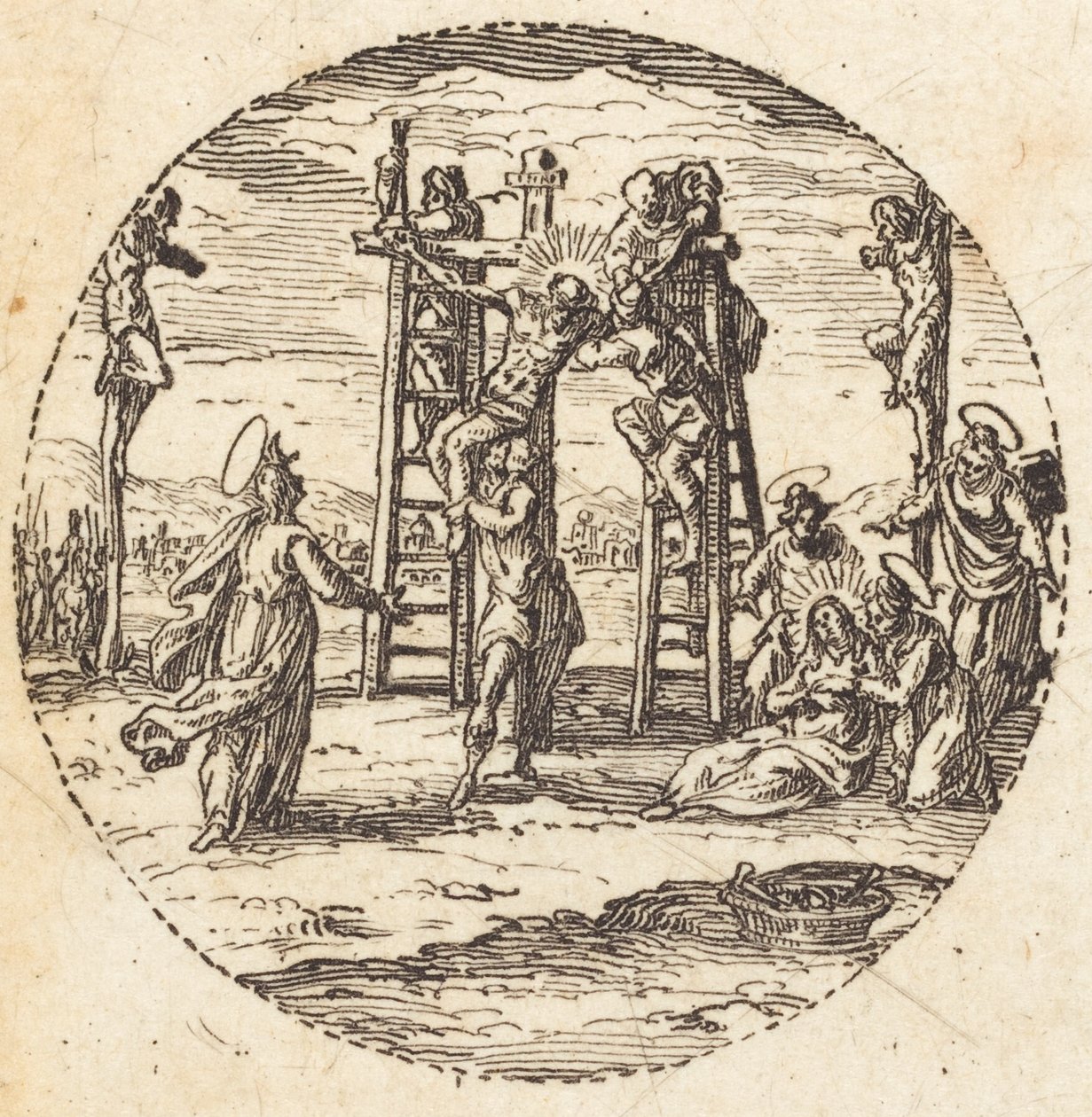 Descente de croix - Jacques Callot