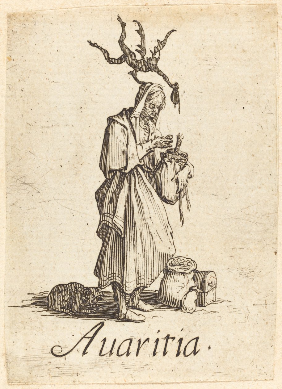 Avarice - Jacques Callot