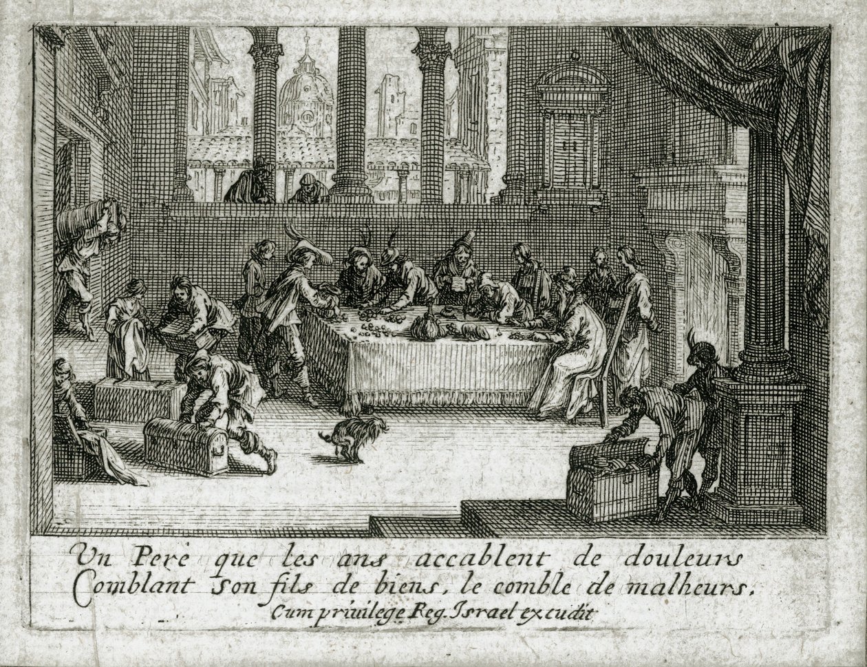 La Vie du Fils Prodigue … (engraving) - Jacques Callot