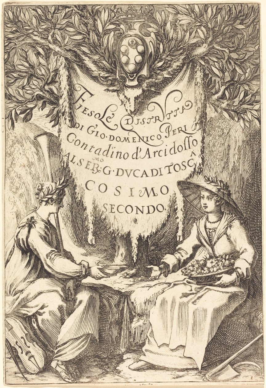 La belle jardinière - Jacques Callot