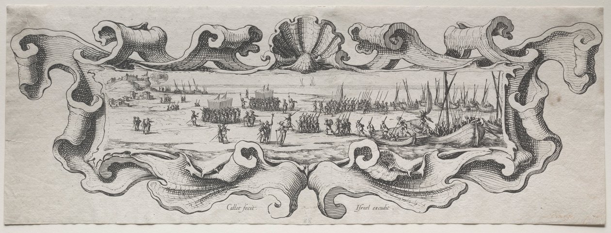 Le Débarquement des Troupes - Jacques Callot