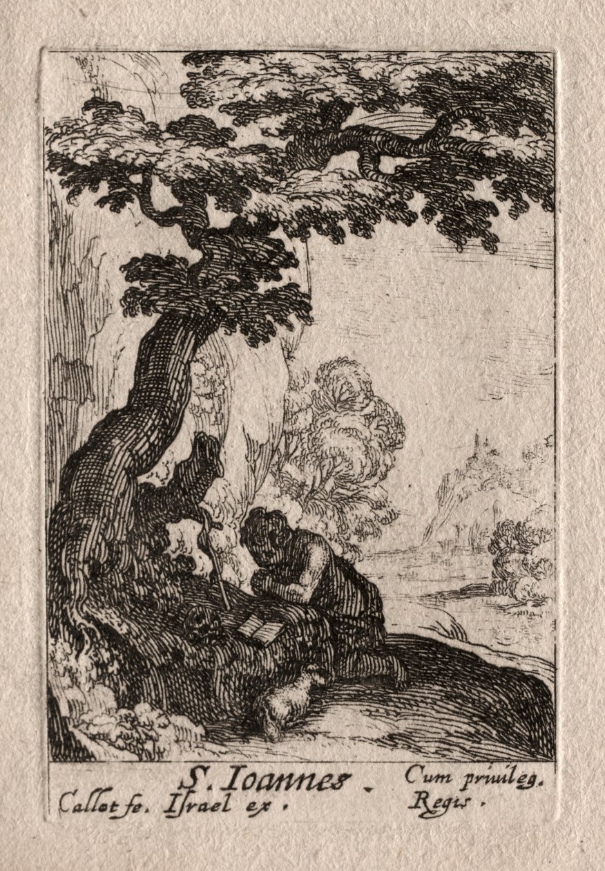 Les Pénitents : Saint Jean Baptiste - Jacques Callot