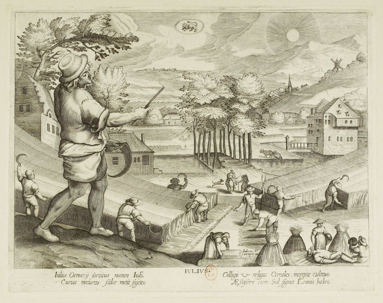 Les mois. 7, juillet - Jacques Callot